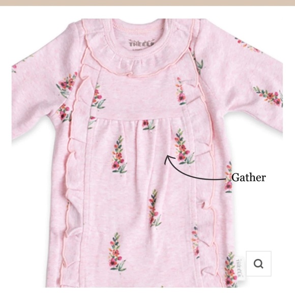 The Elk, 100% Organic Cotton Sleep, Pink, NWTS. Size 6 months - Picture 5 of 9